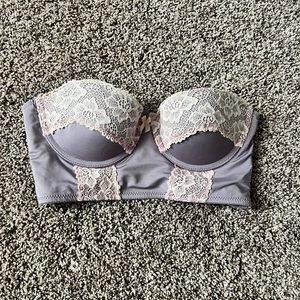 Longline push up bra